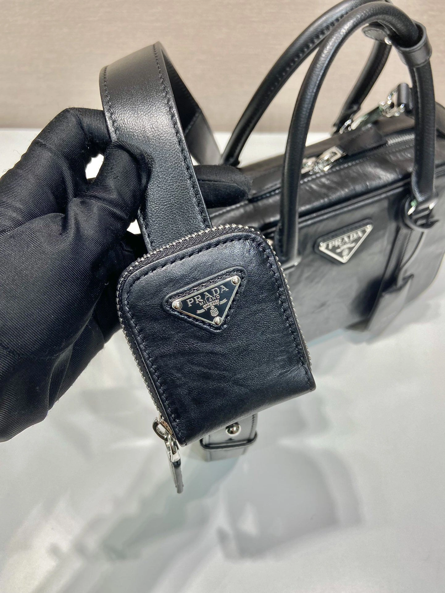 Pra*a top handle bags 4099a-0543