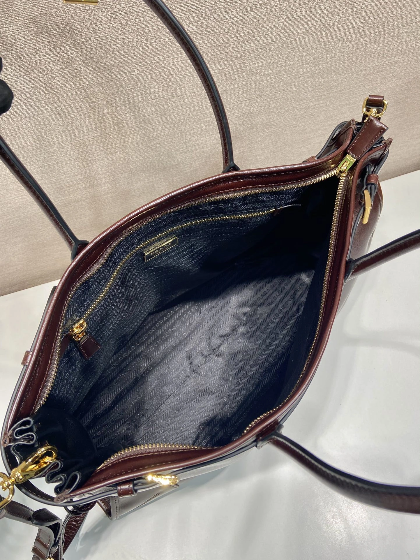 Pra*a top handle bags 4099a-0678